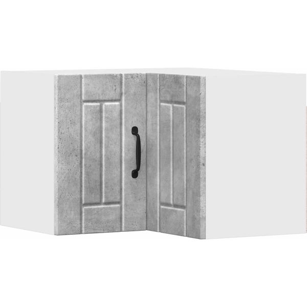 Vidaxl Armadio Da Cucina Grigio Cemento 57 X 57 X 40 Cm Materiale A Base Di Legno-image