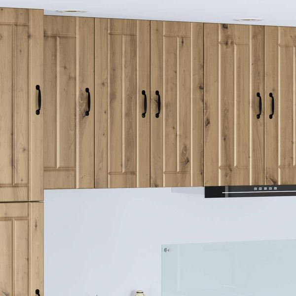 Vidaxl Armadio Da Parete Per Cucina Artisan Oak 30 X 31 X 80 Cm Materiale A Base Di Legno-image