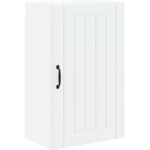 Syfax™ Mobile Da Cucina Bianco 50 X 31 X 80 Cm Legno Multistrato-image