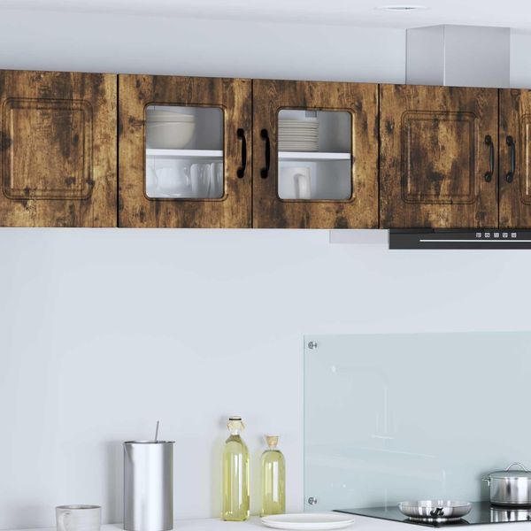 Vidaxl Mobile Da Cucina Kalmar Rovere Affumicato 80 X 31 X 40 Cm-image
