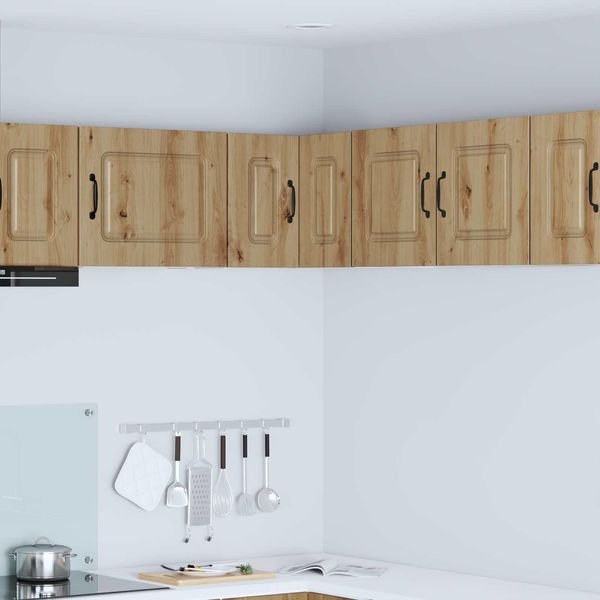 Vidaxl Armadio Da Cucina Artisan Oak 57 X 57 X 40 Cm Materiale A Base Di Legno-image