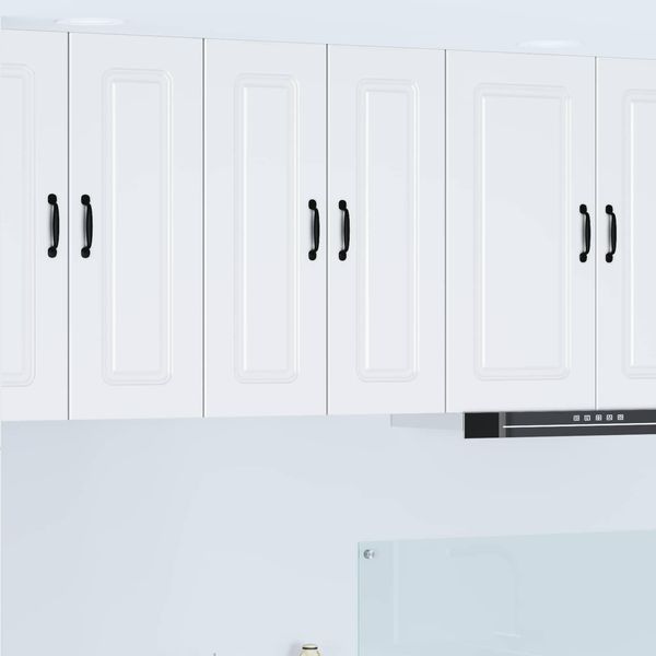 Vidaxl Armadio Da Cucina Con Ripiano Bianco 30 X 31 X 80 Cm Materiale A Base Di Legno-image