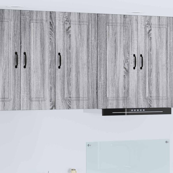 Vidaxl Armadio Da Cucina Grigio Sonoma 40 X 31 X 80 Cm Materiale A Base Di Legno-image