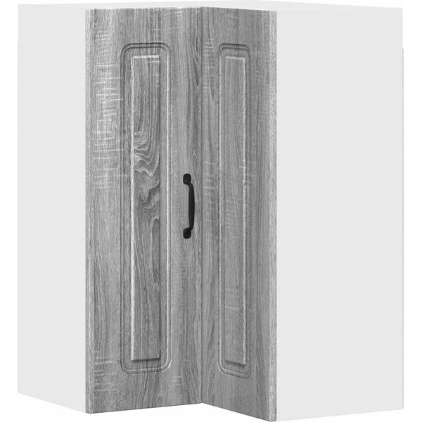 Vidaxl Armadio Da Cucina Grigio Sonoma 57 X 57 X 80 Cm Materiale A Base Di Legno-image