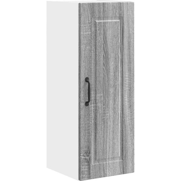 Vidaxl Armadio Da Cucina Grigio Sonoma 30 X 31 X 80 Cm Materiale A Base Di Legno-image