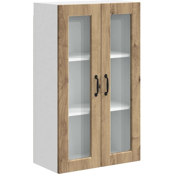 Vidaxl Armadio Da Cucina Artisan Oak 60 X 31 X 100 Cm Materiale A Base Di Legno-image