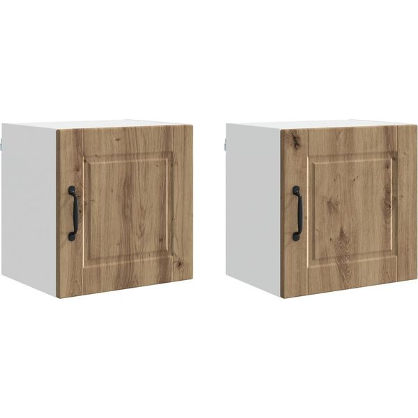 Syfax™ Mobile Da Cucina 2 Pcs Rovere Artigianale 40 X 31 X 40 Cm-image