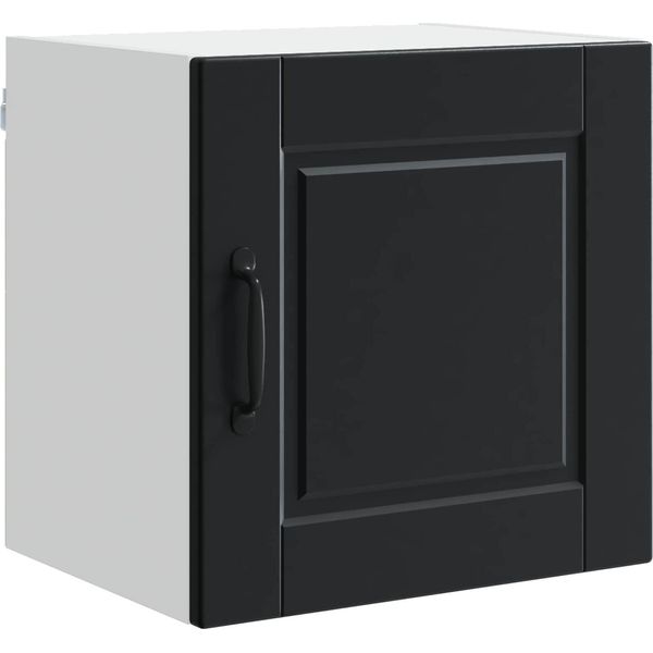 Syfax™ Mobile Da Cucina Nero 40 X 31 X 40 Cm Legno Multistrato-image