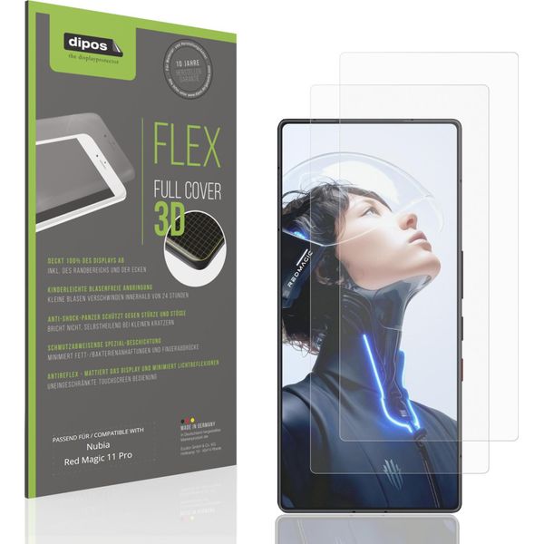 2X Pellicola Protettiva Opaca Per Nubia Red Magic 11 Pro Protezione Antiurto Anti-Shock-image