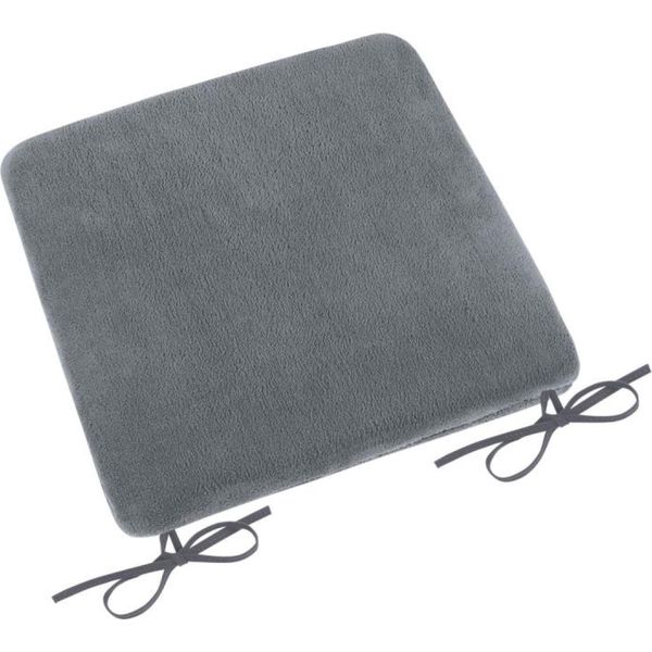 Cuscino Liscio Korall Micro - 40X40 Cm - Grigio-image
