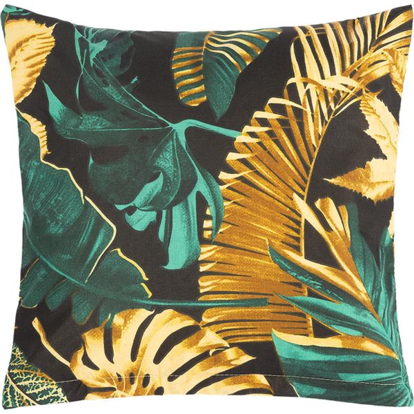Federa In Cotone - 40X40 Cm - Verde-image