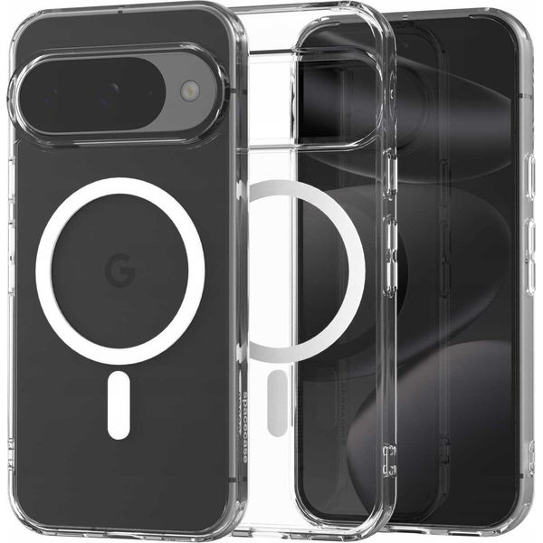Spacecase Custodia Magnetica Clear Mag Per Google Pixel 10/10 Pro Trasparente-image