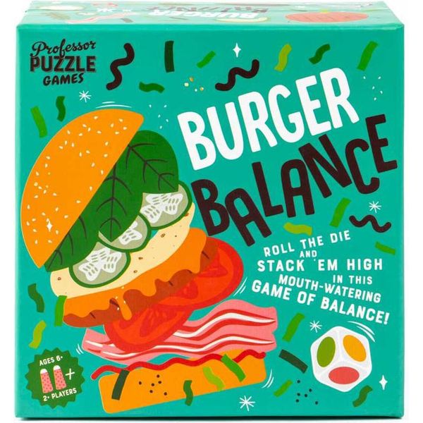 Burger Balance Gioco Di Impilamento Per Bambini E Adulti - Gioco Da Tavolo-image