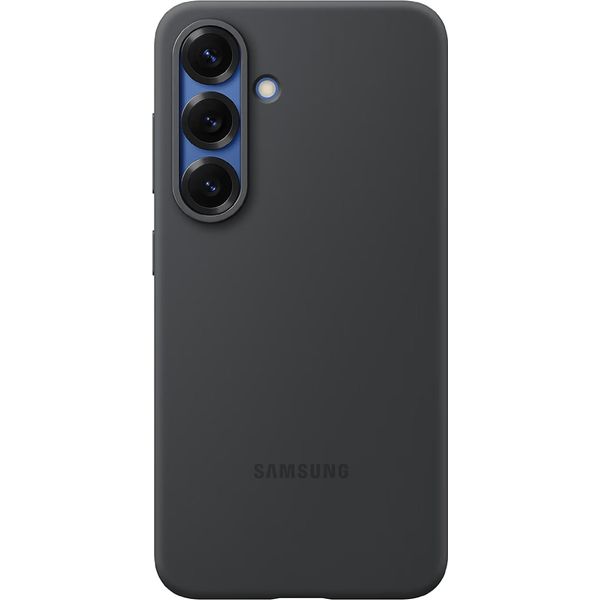 Custodia In Silicone Samsung Per Galaxy S25+, Cover, Samsung, Galaxy S25+, 17 Cm (6,7"), Nero"-image