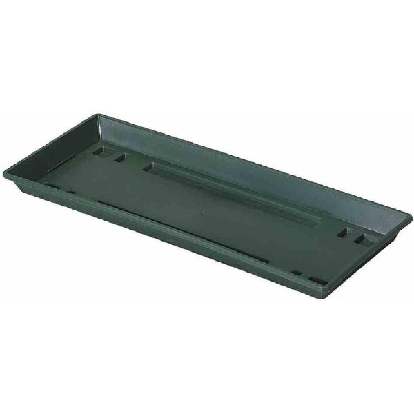 Geli 804-04011 Sottobicchiere Standard, Quadrato, 40 X 15,50 Cm, Verde Scuro-image