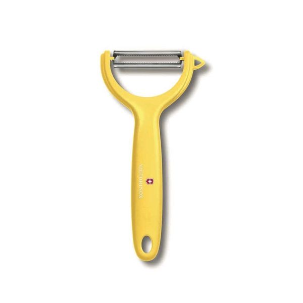 Victorinox 760-798 Pelapatate/Kiwi Con Lama Seghettata, Giallo-image