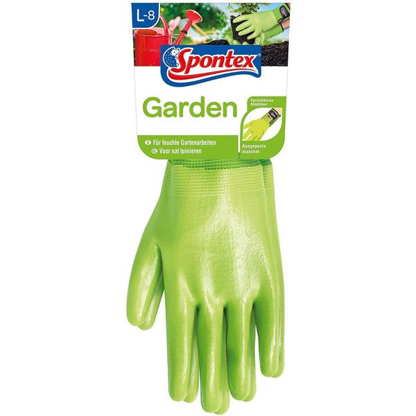 Guanto Spontex Special Type 2 Garden Taglia L Con Rivestimento In Nitrile-image
