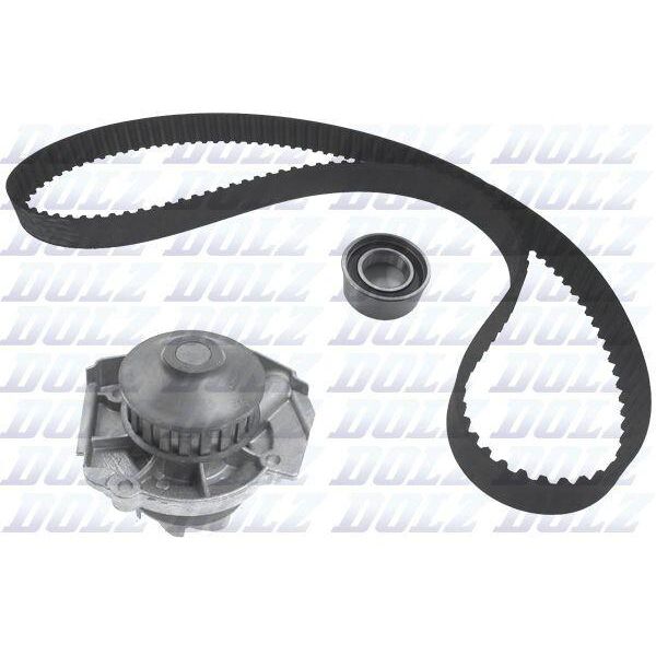 Dolz KD088 Kit Cinghia Dentata + Pompa Acqua Per Fiat Punto (176) Strada Pickup (178) Punto Cabriolet (176C) Palio Weekend (178DX) Siena (178, 172) Palio-image