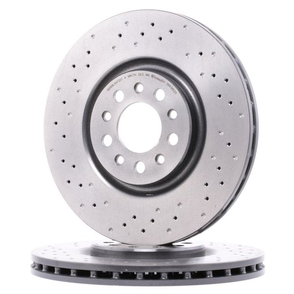 2X Disco Freno Brembo 09.9365.2X Per Alfa Romeo 159 Sportwagon (939) 159 (939)-image