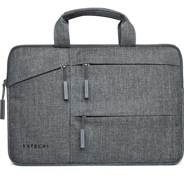 Satechi Borsa Per Laptop In Fibra Sintetica Grigia ST-LTB15 Fino A 38,1 Cm (15 Pollici)-image