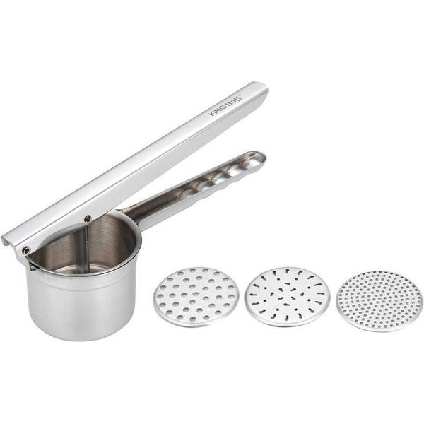 Kinghoff Pressa Per Patate In Acciaio 8484-image