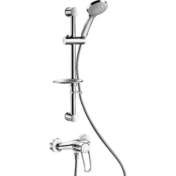 Sistema Doccia Delabie Con Miscelatore Monocomando 2539S, Attacchi Standard S-image