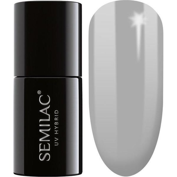 Semilac Vernice Ibrida 105 Grigio Elegante - 7 Ml-image