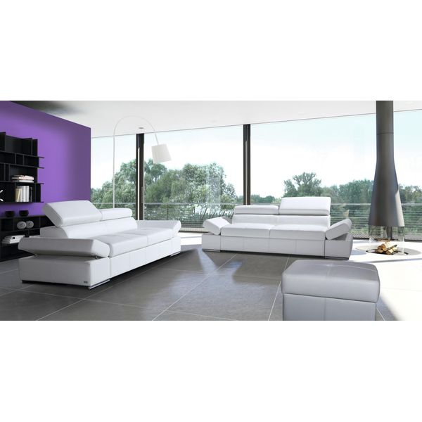 Set Divano 2+2,5 Posti Divano Design Rivestimento Moderno Tessuto Funzione Letto-image