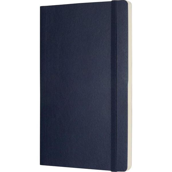 Moleskine - Taccuino "Classic L"", Tinta Unita PF3021 (Taglia Unica) (Blu Zaffiro)"-image