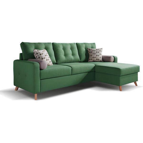 Letto A L Funzione Tessuto Divano Ad Angolo Divano Divano Design Divano Rivestimento Tessile Moderno-image