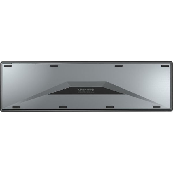 Tastiera Cherry Dw 9500 Slim Mouse Incluso Universale Rf Wireless + Bluetooth Qwerty Nordic Nero, Grigio-image