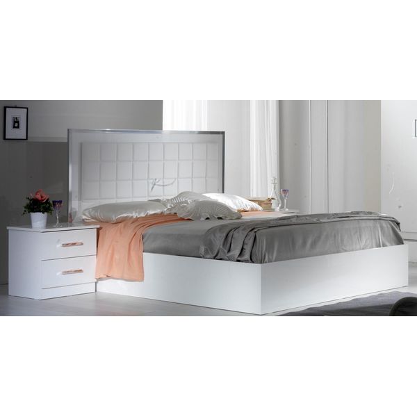 Letto Classico Letti D'albergo Letto Imbottito Letto Matrimoniale 160X200 O 180X200Cm Nuovo-image