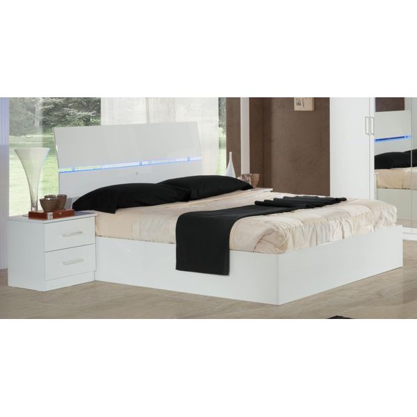 Comodino 2X Comodini In Legno Tavolo Console Notte Stile Moderno Nuovo-image