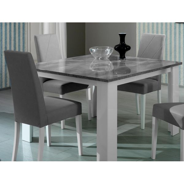 Tavolo Da Pranzo Di Design Quadrato Tavolo Moderno Sala Da Pranzo Tavoli In Legno Italy-image