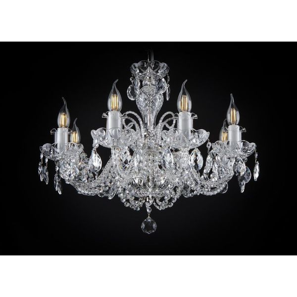 Nobile Lampada Di Design Con Pietre Di Cristallo Lampadario Lampadario A Soffitto Nuovo-image