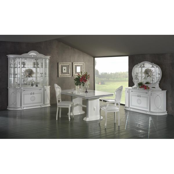 Specchio Credenza Tavolo Da Pranzo Vetrina Suite Imbottita Cucina Soggiorno Sala Da Pranzo-image
