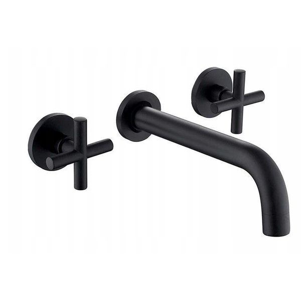 Rubinetto Da Incasso Rea Exit Black Mat-image
