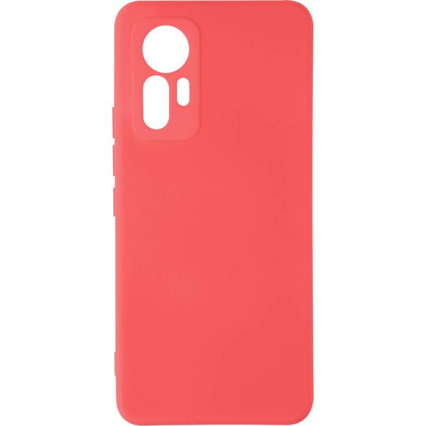 Avizar, Custodia Morbida Xiaomi 12 Lite Semirigida Antiscivolo, Rosso Fucsia-image