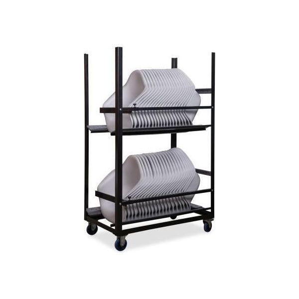 Carrello Di Trasporto Per Tavoli Da Lavoro In Acciaio Inox Per Un Massimo Di 5 Tavoli Pieghevoli In Acciaio Inox, 88X65X113Cm (Lxtxh), T91200-image