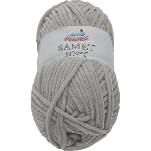 Filato Samet - 100G / 100 M - Grigio-image