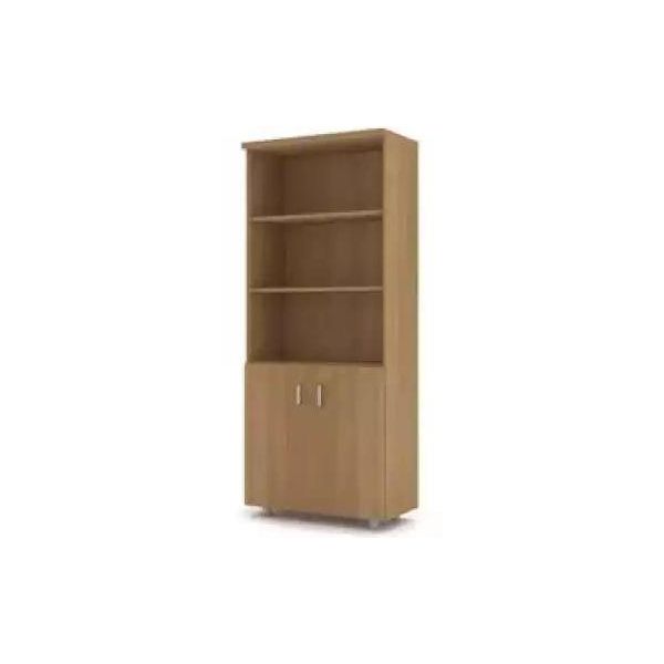 Mobili Per Ufficio Schedario In Legno Armadio Scaffale Marrone Ufficio Studio-image
