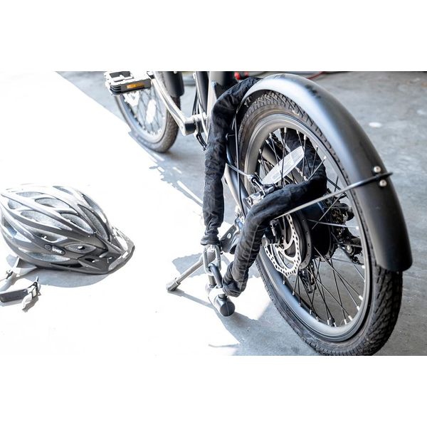 BrÜDer Mannesmann M41158 BrÜDer Mannesmann Lucchetto A Catena Per Bicicletta, Lunghezza: 1,2 M-image