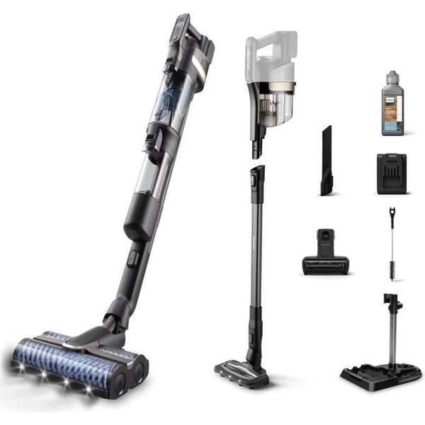 Philips XW9463/11 Stick Vacuum/Electric Broom 2-In-1 Stick Vacuum Battery Dry&Wet Bagless Black-image