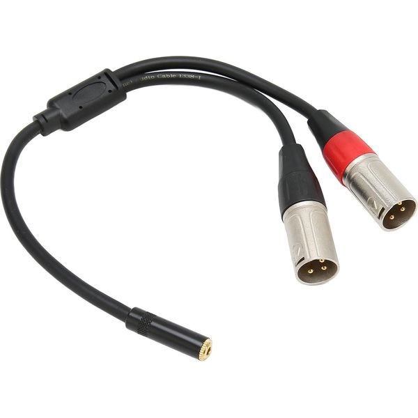 3.Cavo Per Microfono Da 5 Mm 1/8 A Xlr Cavo Per Microfono Da 3,5 Mm 1/8 A Xlr Cavo Per Microfono Da 3,5 Mm A 3 Pin Xlr Y Cavo Per Microfono Stereo Da Xlr A 3,5 Mm 1/8 Di Pollice-image