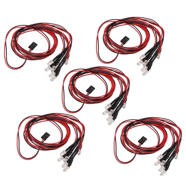 Kit Luci Rc Auto Led, 6Leds Rc Car Light, Rc Led Lights, Rc Car Front Led Light, Rc Crawler Lights, Rc Car Led Light-image