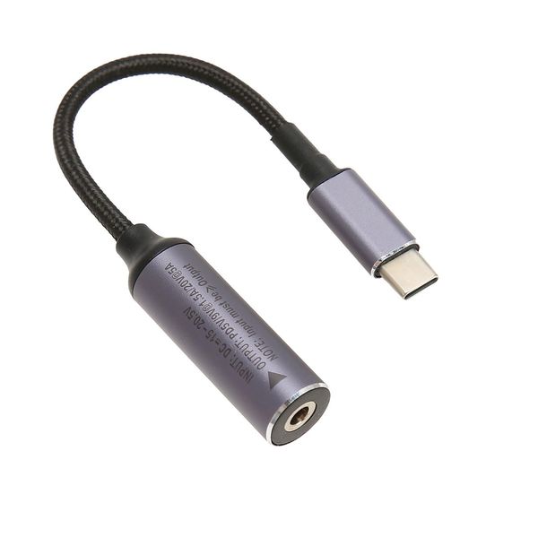 Cavo Da Cc A Tipo C Cavo Da Tipo C A DC2507 Cavo Da 2,5 Mm A Tipo C Adattatore Da Usb C A Cc Da 2,5 Mm Presa Cc A Spina Di Tipo C Cavo Da Tipo C A Cc-image