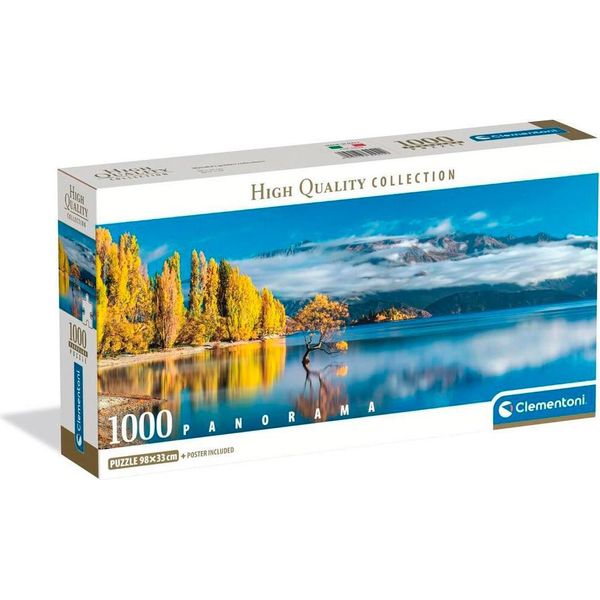 Clementoni - Puzzle Panorama Wanaka: ZłOte Refleksje, 1000 ElementóW-image