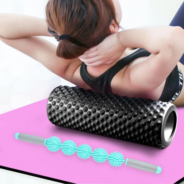Rullo Muscolare, Bastone Per Lo Yoga, Bastone A Sfera Appuntita, Bastone Per La Fascia, Rullo Per Il Massaggio Muscolare-image