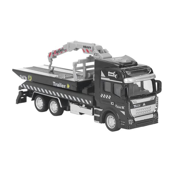 Modello Di Carro Attrezzi Della Polizia, Grande Giocattolo Di Carro Attrezzi, Giocattolo Di Carro Attrezzi Di Salvataggio, Modello Di Auto Di Recupero, Modello Di Auto Di Salvataggio Della Polizia, Giocattolo Di Modello Di Camion-image