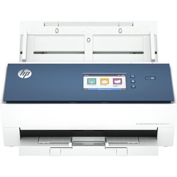 Hp Scanjet Enterprise Flow N9000 Sn1 Scanner Adf 600 X 600 Dpi A3 Blu, Bianco-image